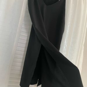 Dalia Size Small long black tank top